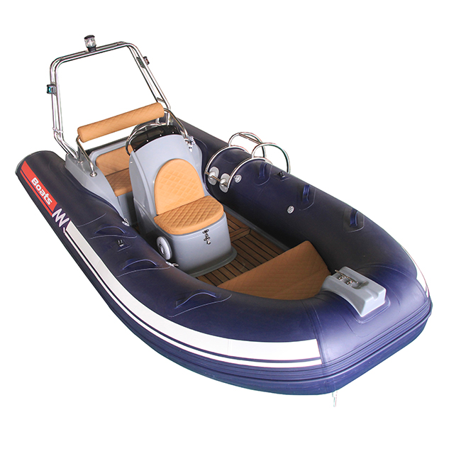 Fishing Boat Fiberglass - RIB390 PVC/Hypalon/Orca Fiberglass RIB Perahu Nelayan