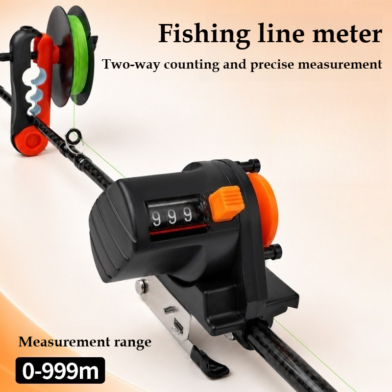 Fishing Boat Depth Finder - Penghitung Panjang Senar Pancing Digital 0-999M,
