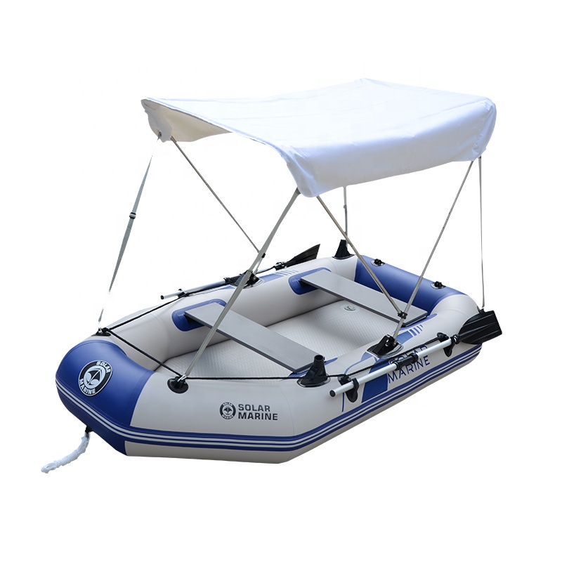 Perahu Karet Tiup PVC 4 Orang, - Fishing Boat Outboard Motor ulasan dan harga
