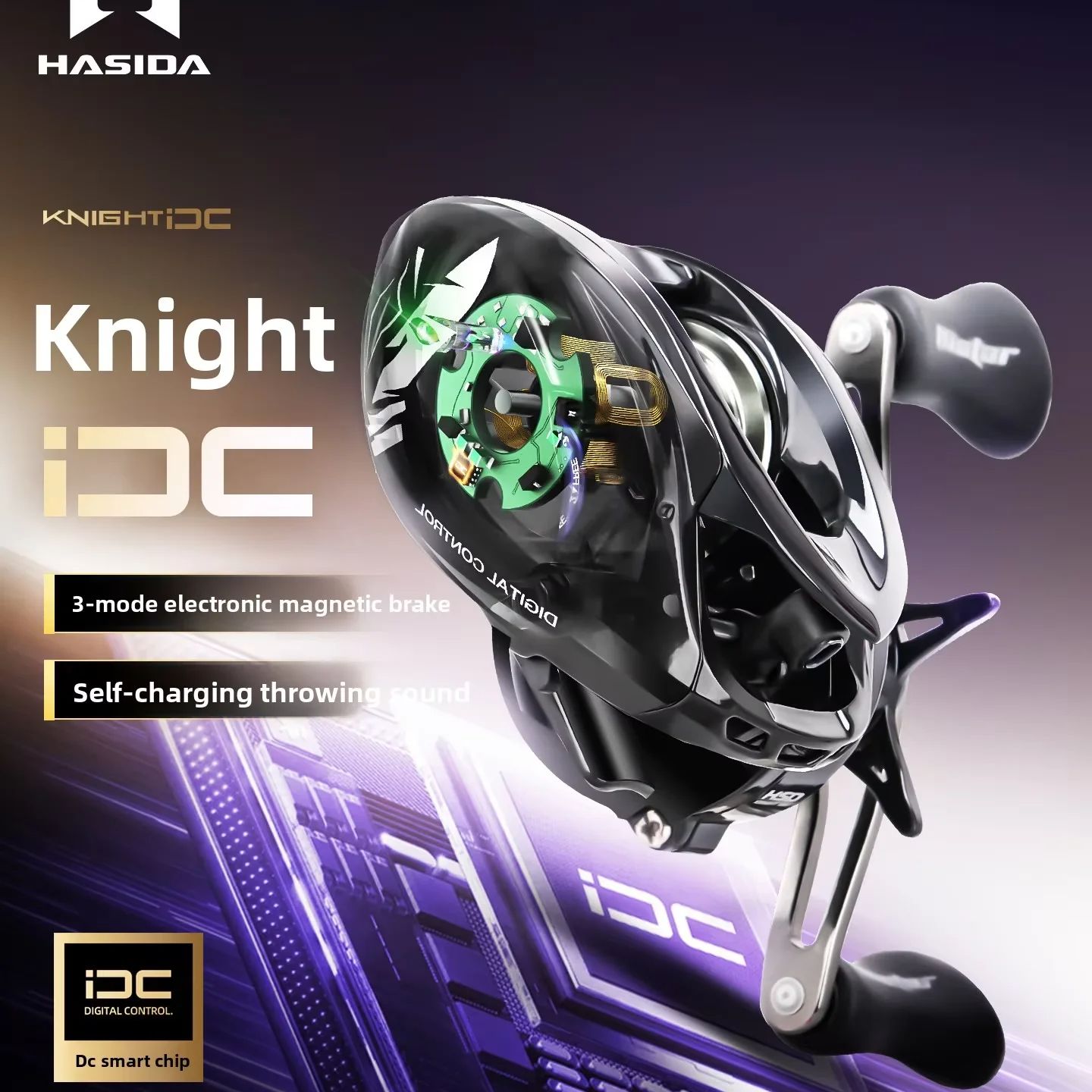 Reel Baitcasting HASIDA Knight - Abu Garcia Reel Max ulasan dan harga